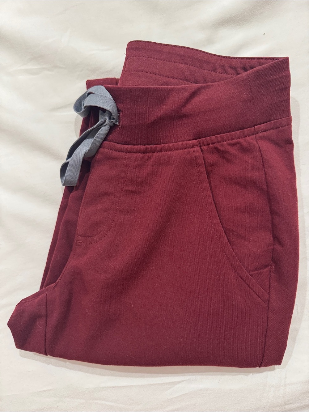 Figs Zamora Jogger Burgundy XXSP